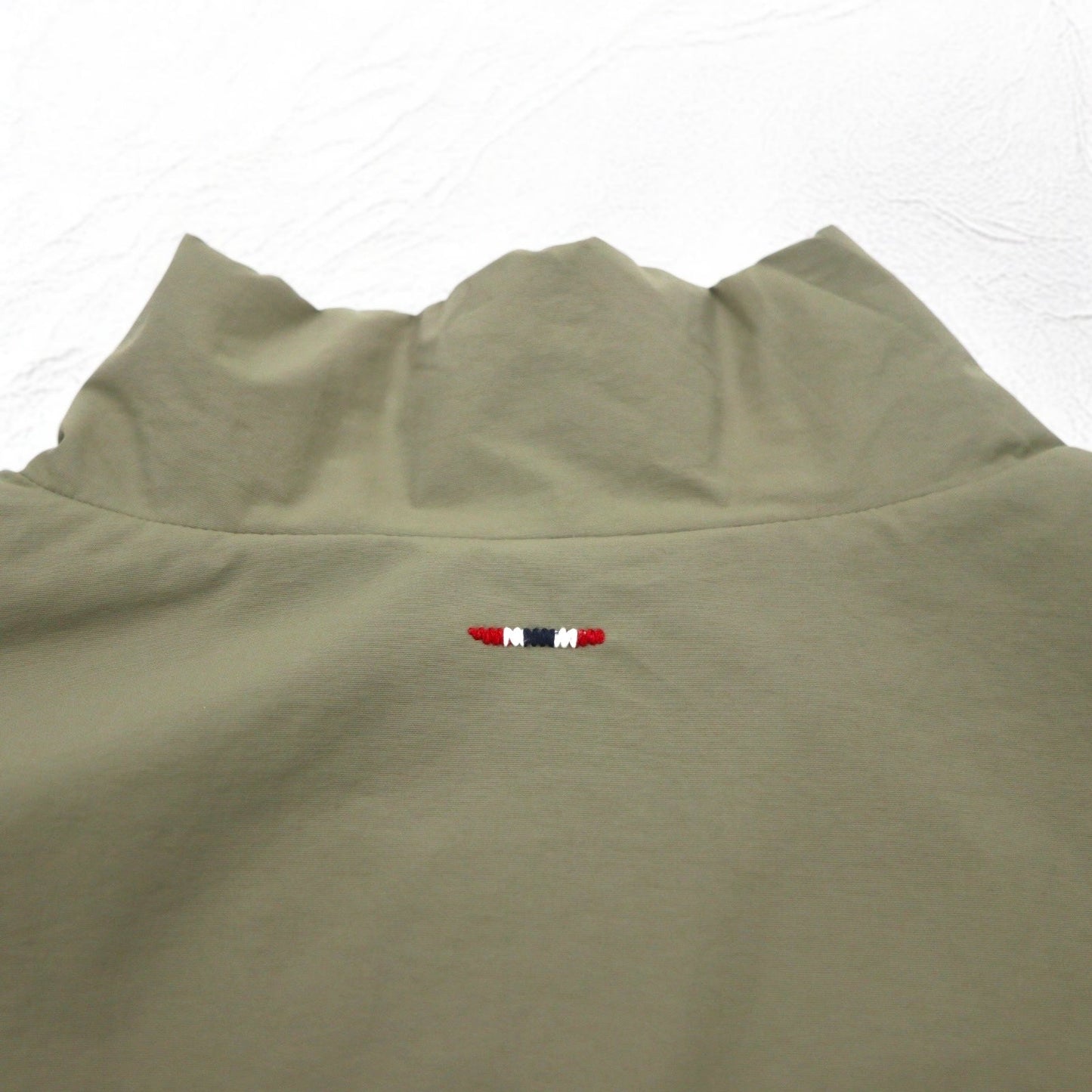 NAPAPIJRI ウインドブレーカー フライトジャケット XXL ベージュ 防水 メッシュライナー N0YHBW