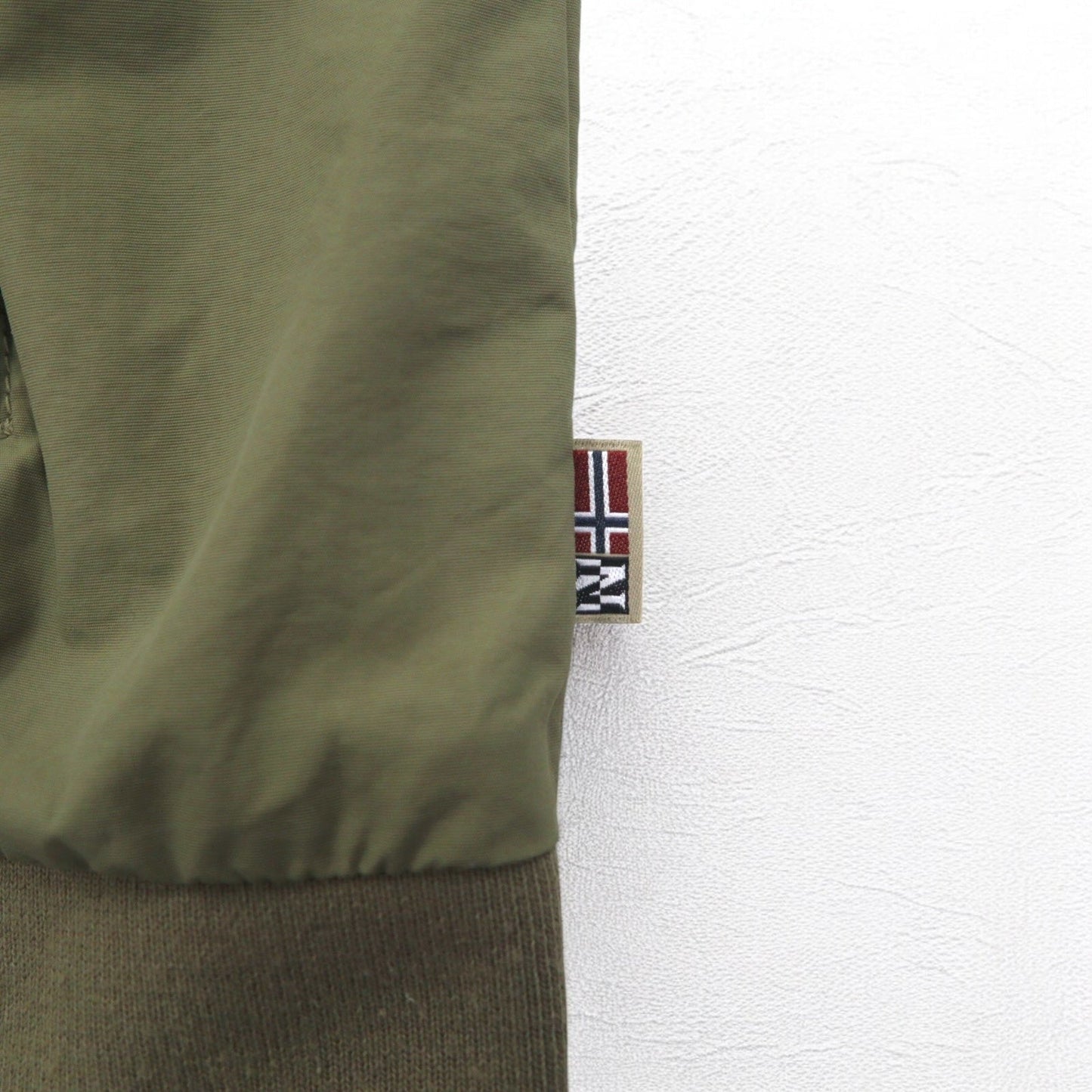 NAPAPIJRI ウインドブレーカー フライトジャケット XXL ベージュ 防水 メッシュライナー N0YHBW