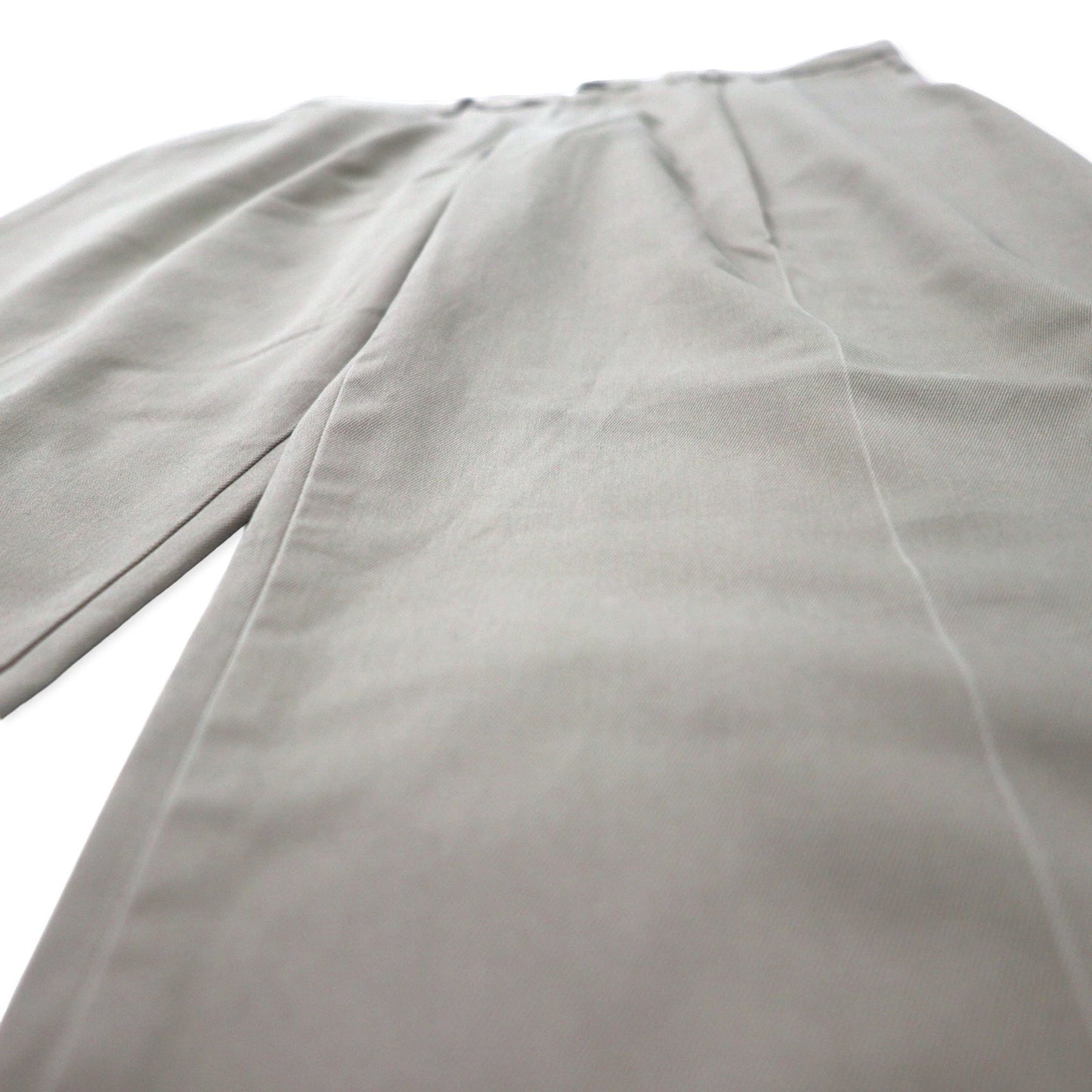 DOCKERS ( Levi's ) 2タック ワイドシルエット チノ スラックスパンツ 34 ベージュ コットン CLASSIC FIT