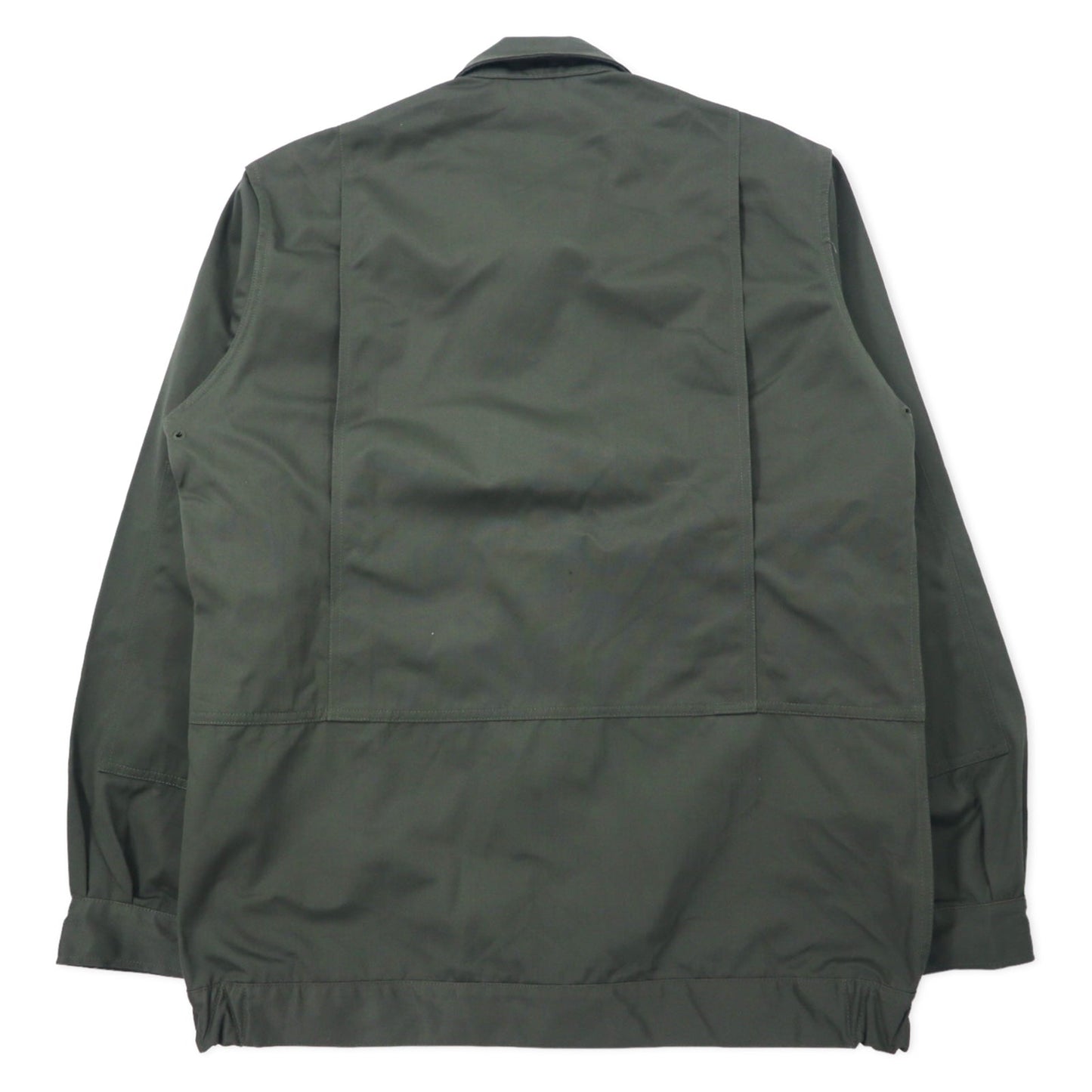 FRENCH ARMY フランス軍 90年代 MAGECO メカニックジャケット ユーティリティジャケット 104L カーキ コットン ミリタリー 32/04 デッドストック 未使用品