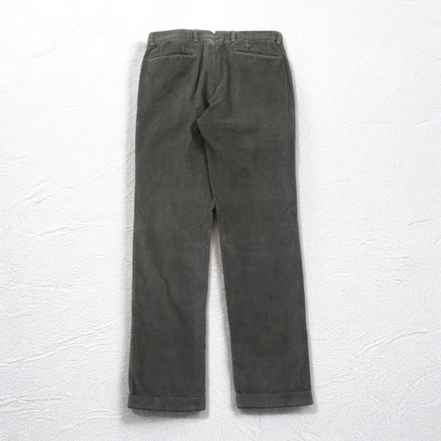 Polo by Ralph Lauren コーデュロイ スラックスパンツ M グレー FINE EUROPEAN TAILORING