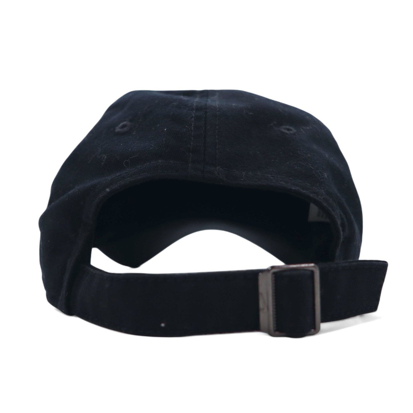 NIKE スウッシュ ロゴ刺繍 ベースボールキャップ ONE ブラック コットン