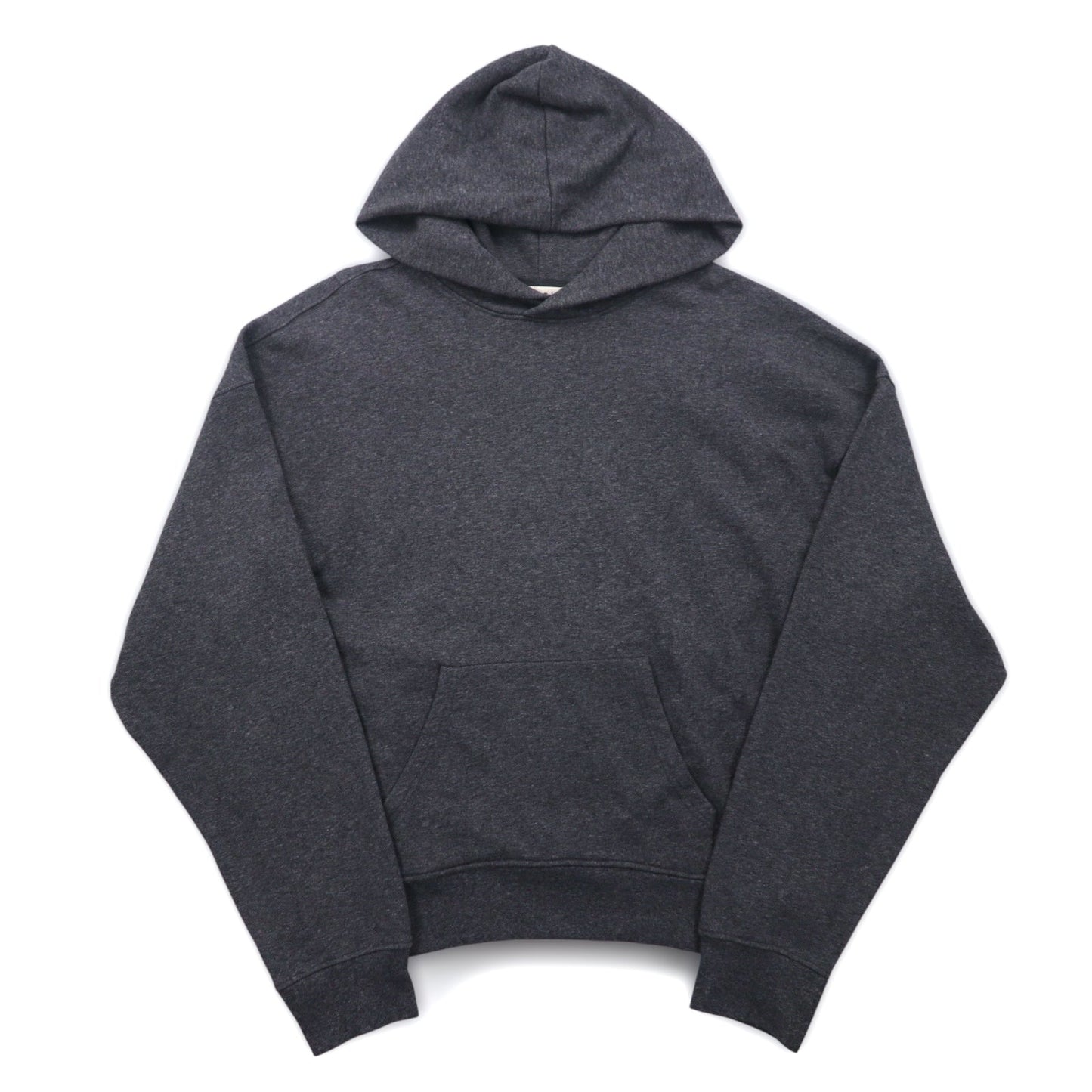 mnml サイドスリット プルオーバー パーカー XL グレー フロントポケット ESSENTIAL HOODIE M2017-H137