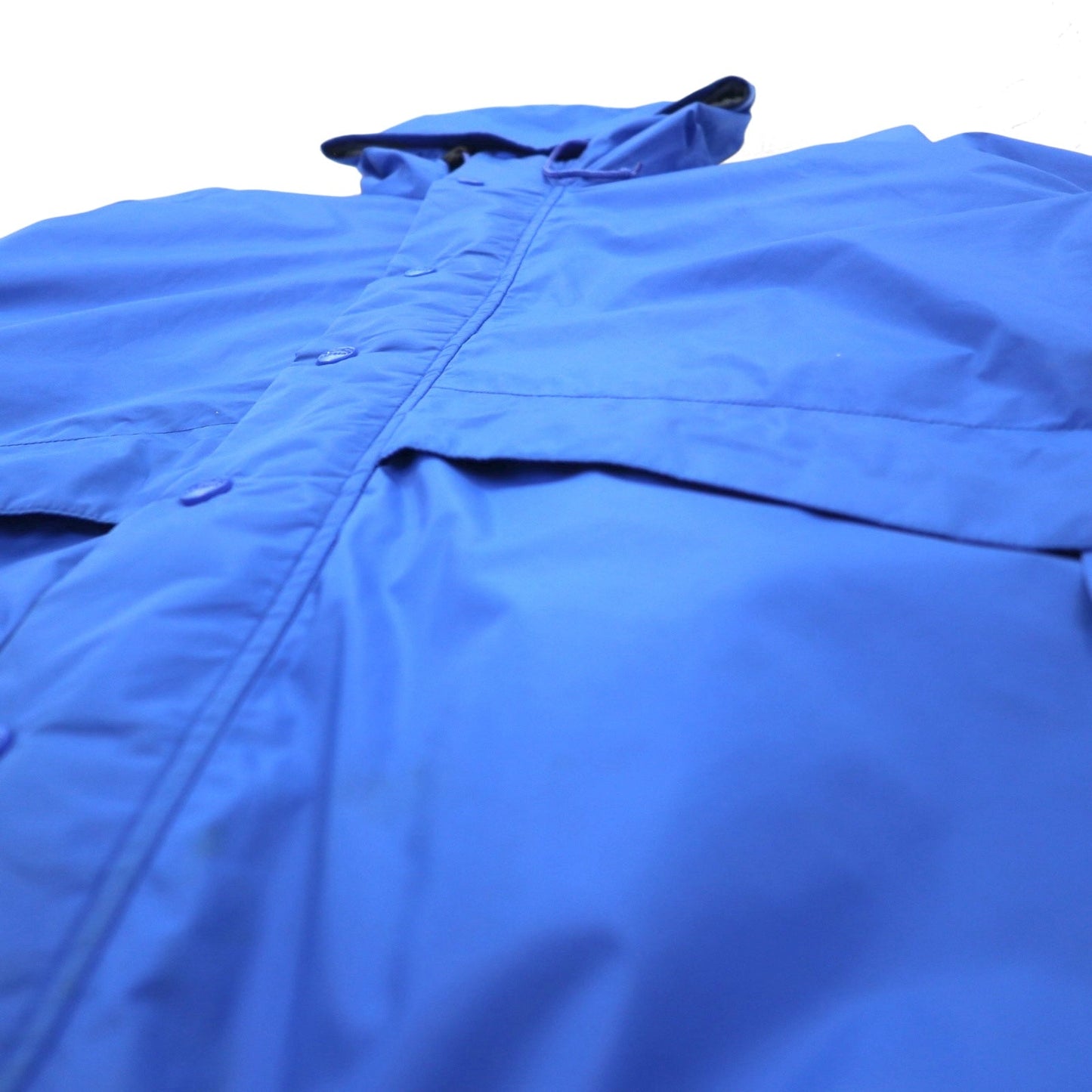 L.L.Bean 90年代 ゴアテックス GORE-TEX シェル マウンテンパーカー レインパーカー XL ブルー ナイロン 防水 メッシュライナー ドローコード 2448