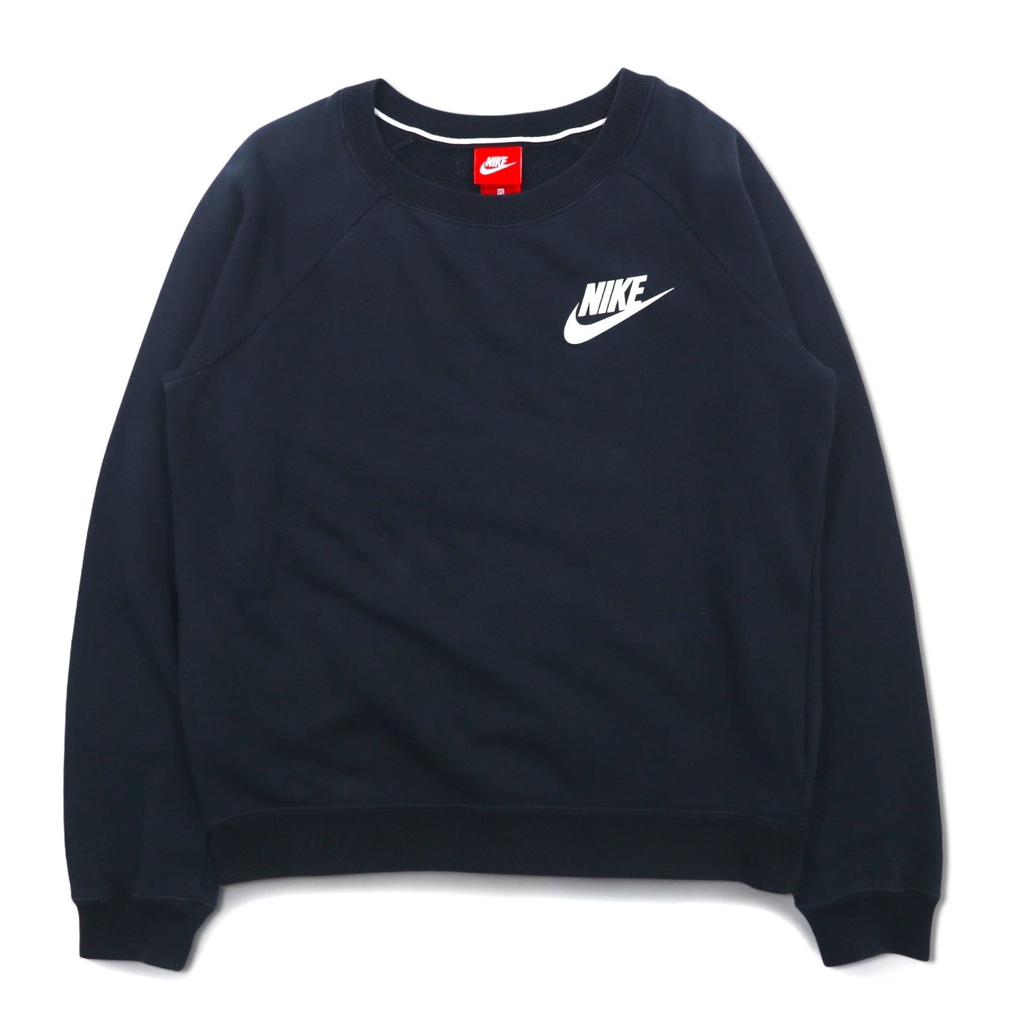 NIKE クルーネック スウェット XS ブラック コットン Rally Crew Sweatshirt AJ7360-010