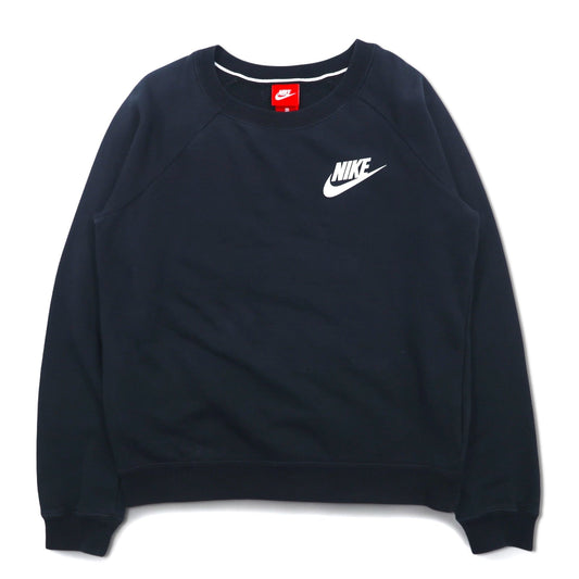 NIKE クルーネック スウェット XS ブラック コットン Rally Crew Sweatshirt AJ7360-010