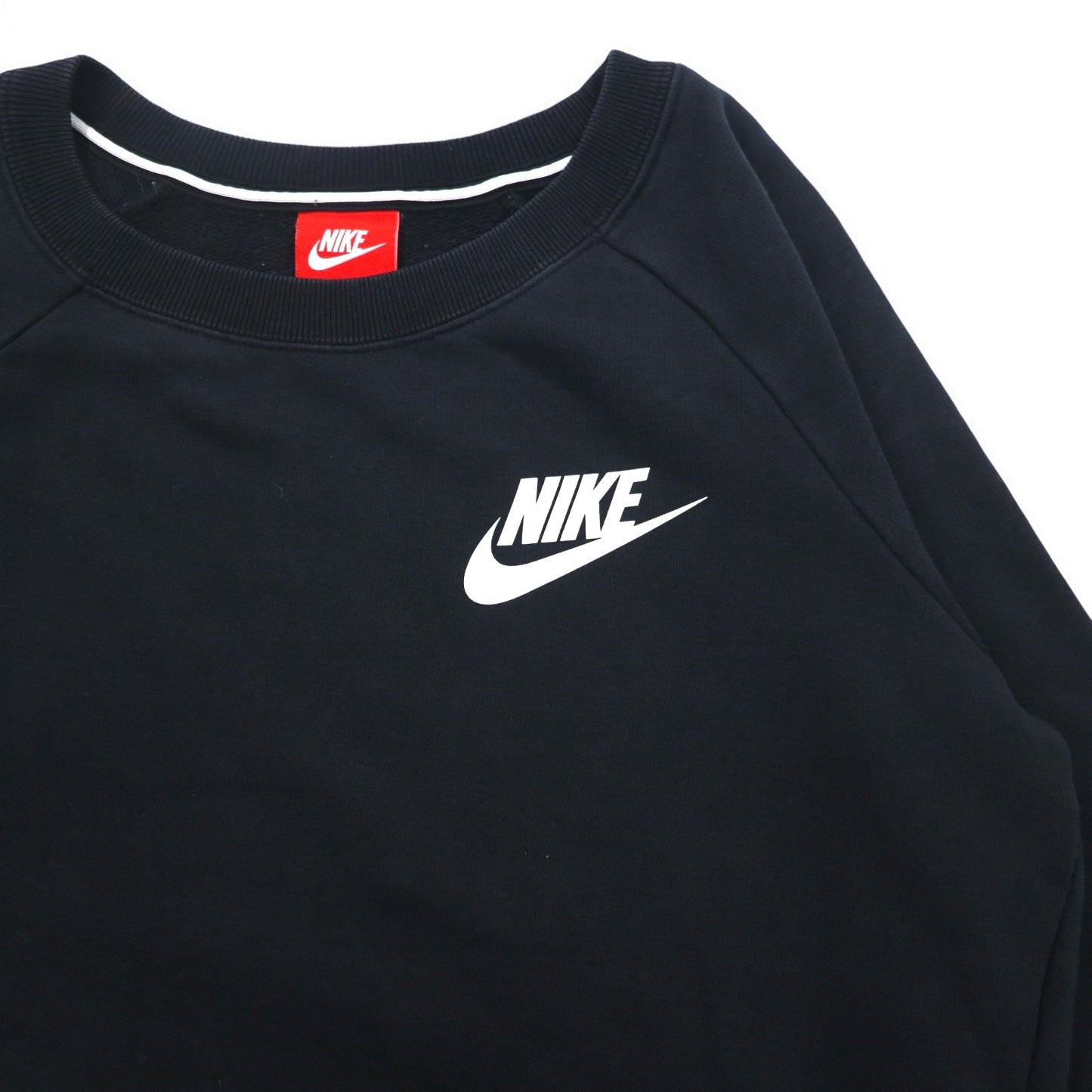 NIKE クルーネック スウェット XS ブラック コットン Rally Crew Sweatshirt AJ7360-010