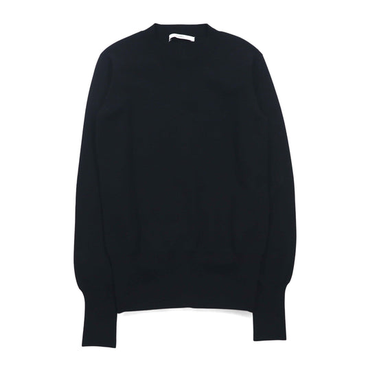 JOHNBULL バックボタン モックネック ニット セーター FREE ブラック ZC502 194-0077