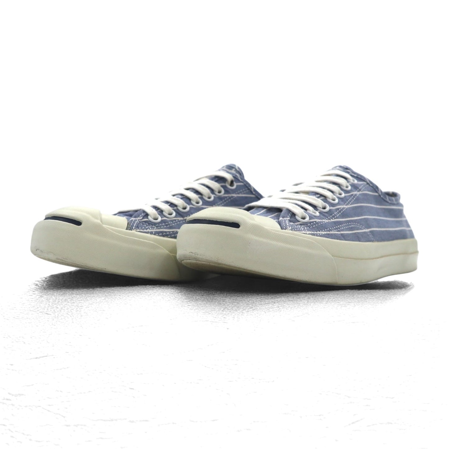 CONVERSE × PORTER ジャックパーセル Jack Purcell スニーカー 27cm ブルー ストライプ 1CJ354