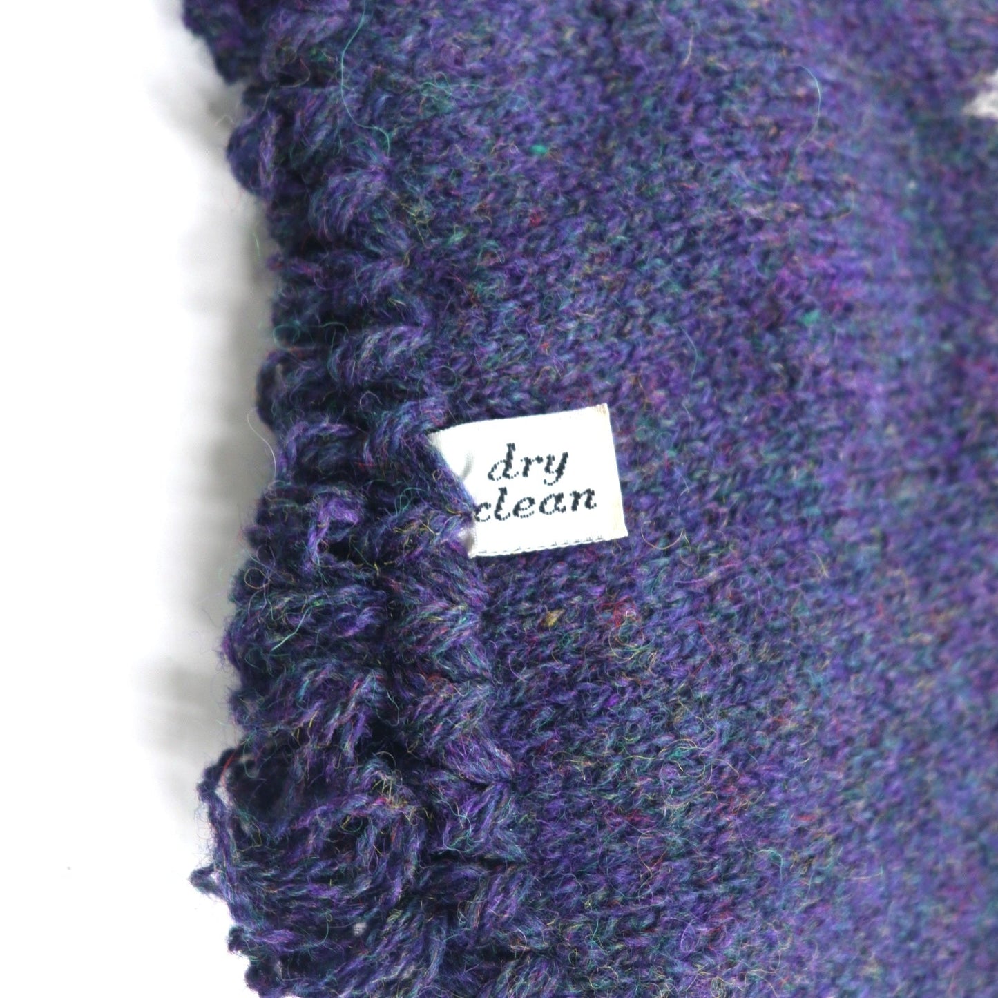 PENDLETON USA製 ノルディック バージンウール マフラー ネイビー PURE VIRGIN WOOL SHETLAND