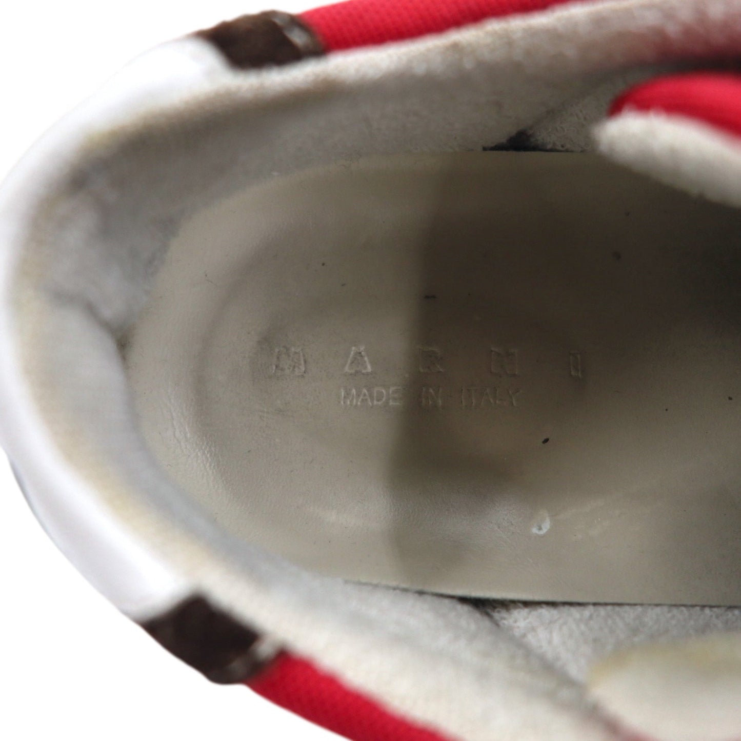 MARNI ビッグフット BIG FOOT スニーカー 27cm レッド イタリア製