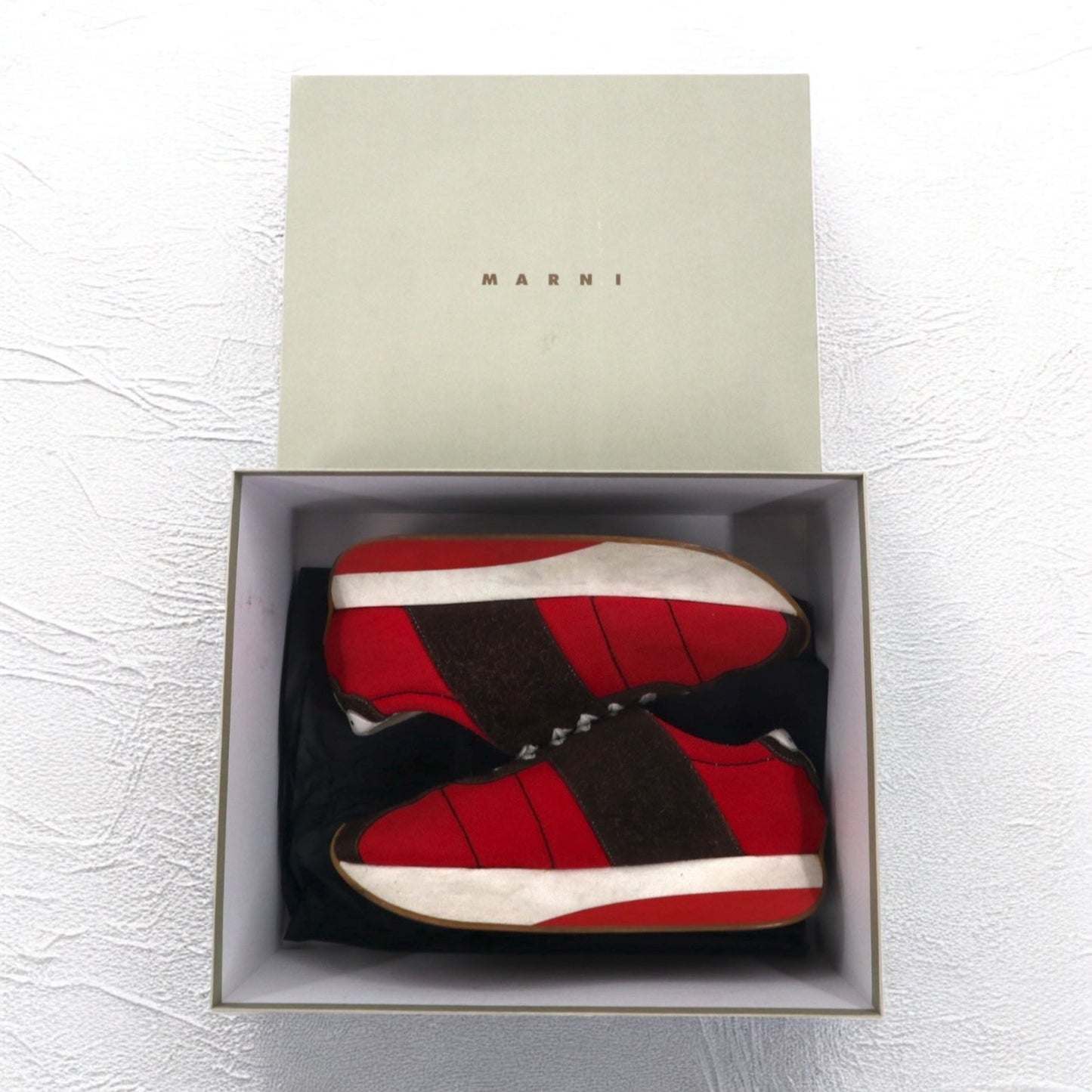 MARNI ビッグフット BIG FOOT スニーカー 27cm レッド イタリア製