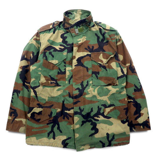 US ARMY 米軍 90年代 M-65 フィールドジャケット M カーキ カモフラ ミリタリー 8415-01-099-7835