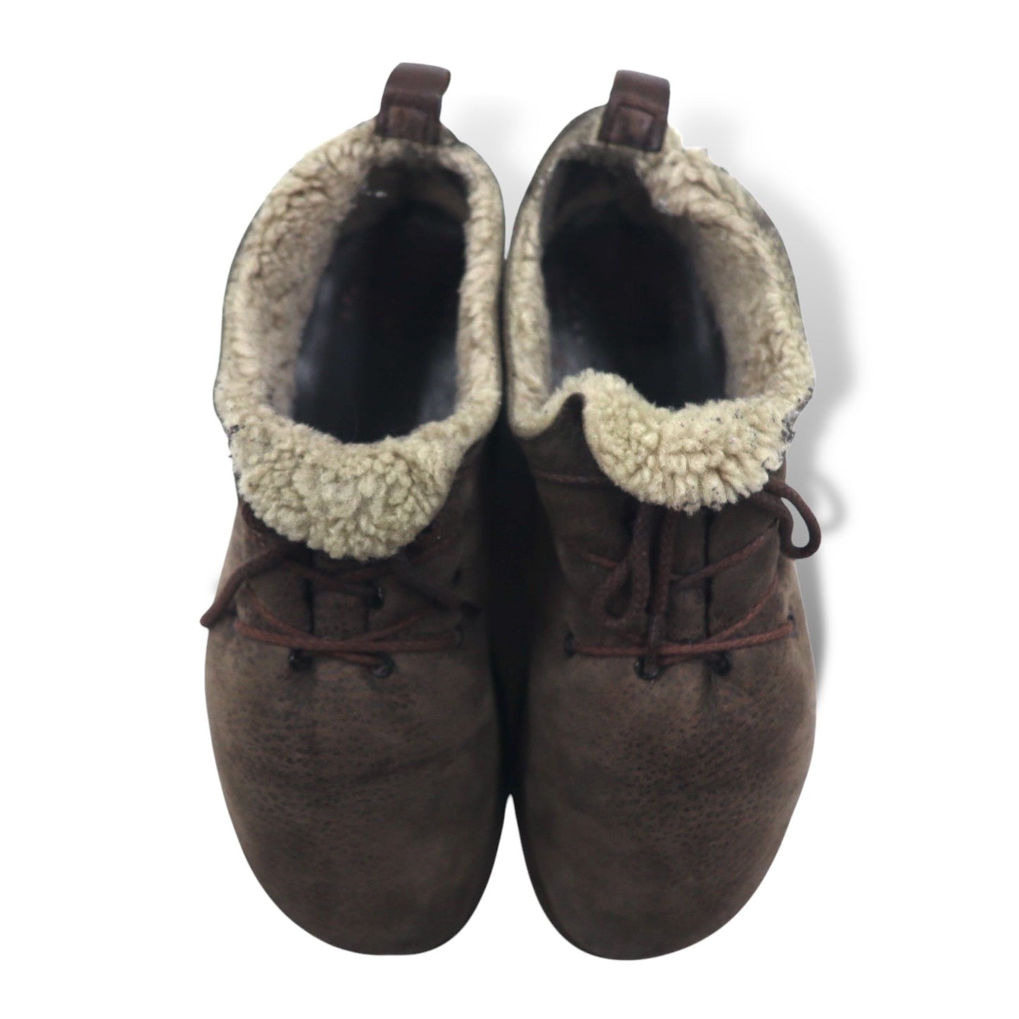 Hender Scheme ムートンレース シューズ 27-27.5cm ブラウン mouton lace 裏ボア レザー