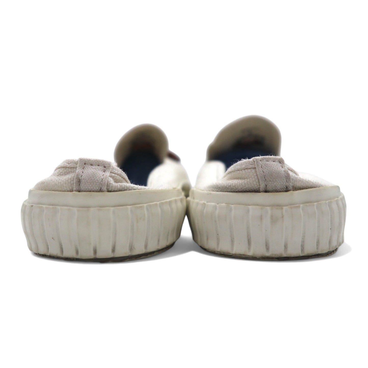 Hender Scheme パラレルピーク タッセル PARALLEL PEAK with tassels スリッポン ミュール 27cm ~ 27.5cm キャンバス 8AHR