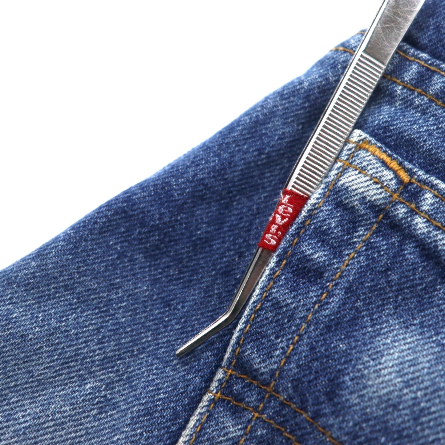 Levi's USA製 90年代 デニムパンツ 34 ブルー コットン ジッパーフライ 510-0217