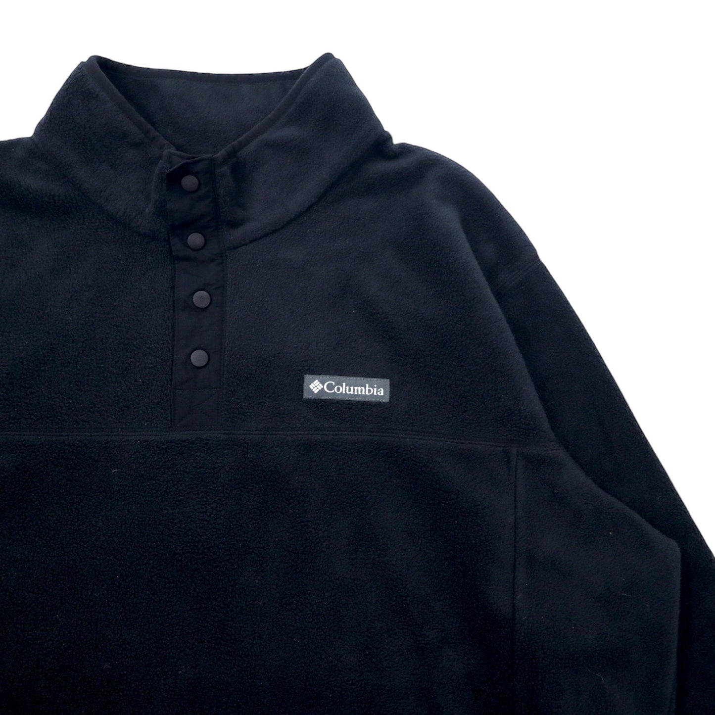 Columbia ハーフスナップ フリースジャケット スナップT XXL ブラック ポリエステル Black Steens Mountain Half Snap Fleece Sweatshirt AM0251
