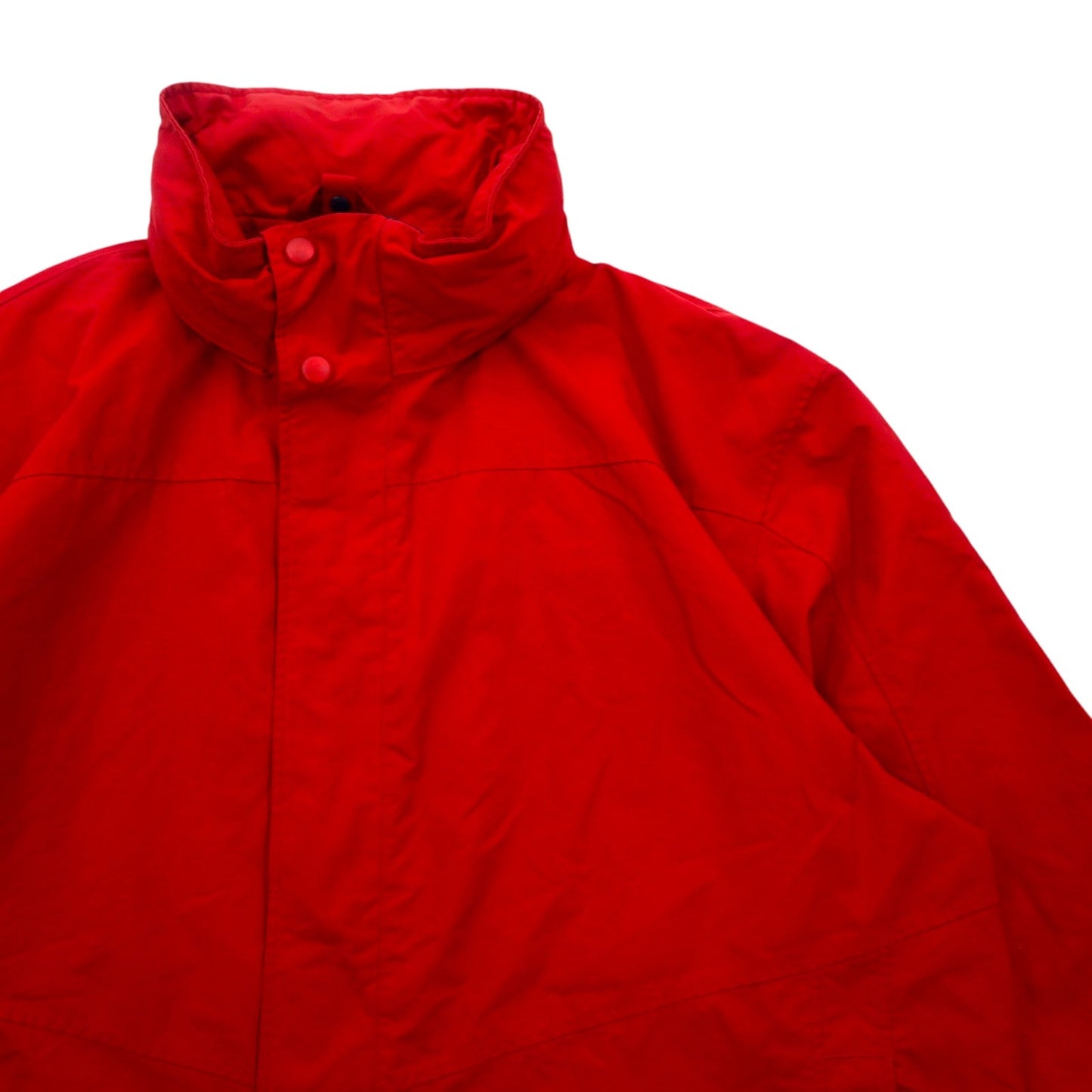 L.L.Bean 00年代 マウンテンパーカー L レッド ナイロン ジップインジップ搭載 山タグ BCY9