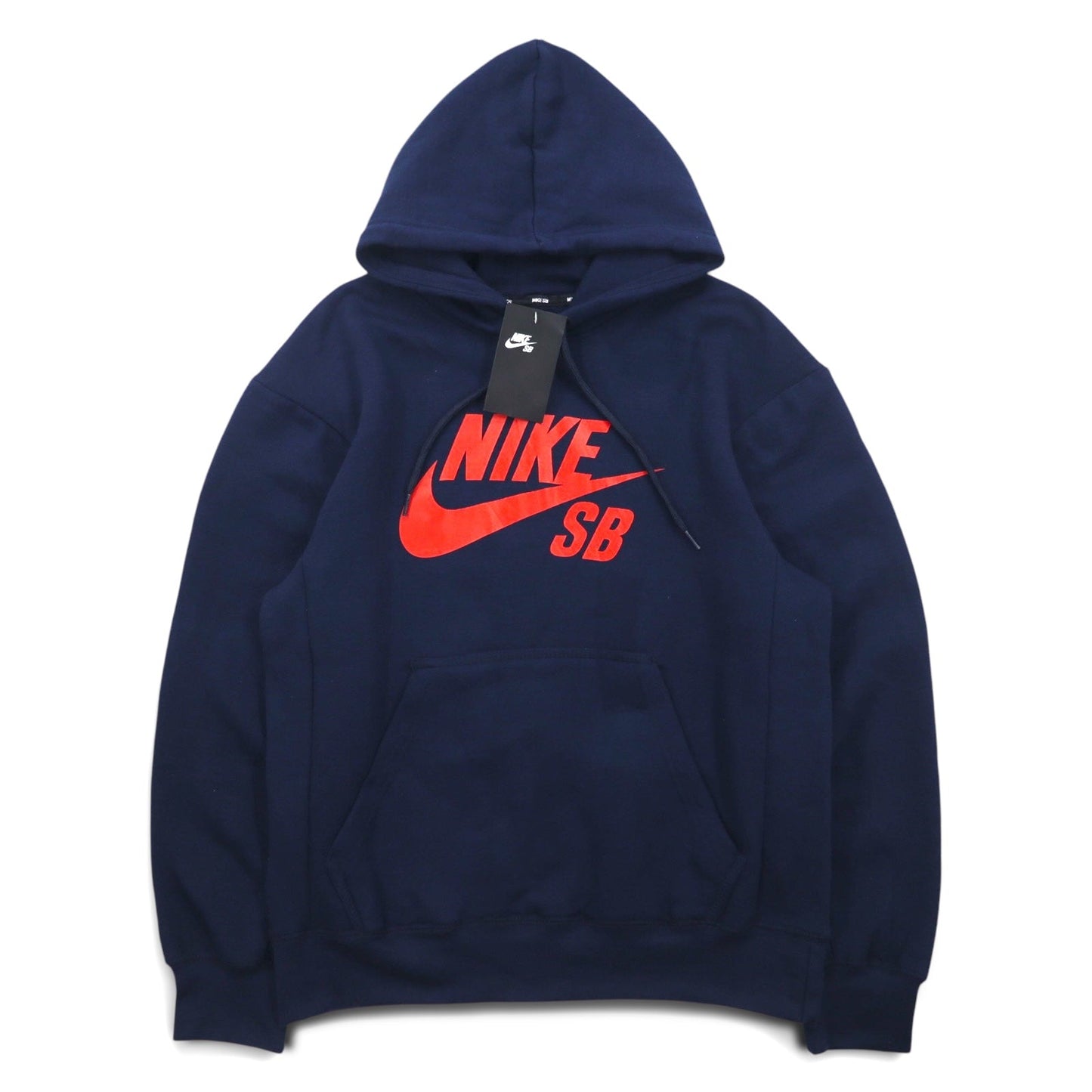 NIKE SB アイコン プルオーバー エッセンシャル パーカー S ネイビー Icon Hoody AJ9733-451 パキスタン製