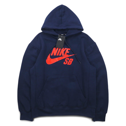 NIKE SB アイコン プルオーバー エッセンシャル パーカー S ネイビー Icon Hoody AJ9733-451 パキスタン製