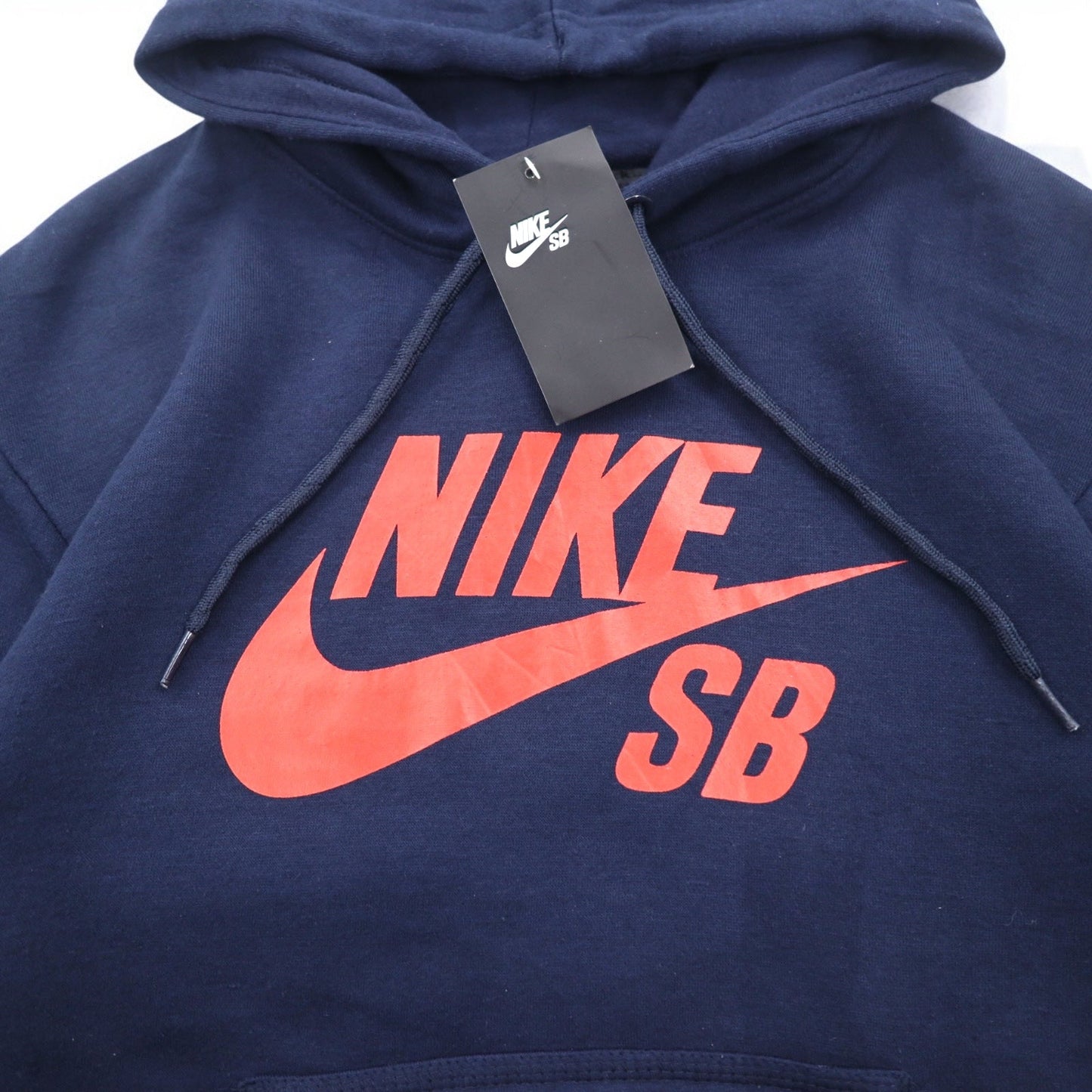 NIKE SB アイコン プルオーバー エッセンシャル パーカー S ネイビー Icon Hoody AJ9733-451 パキスタン製