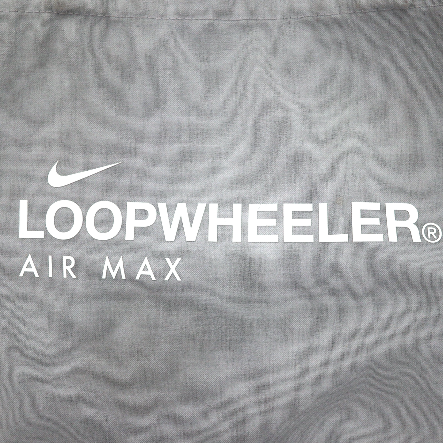 LOOPWHEELER × NIKE キャンバス トートバッグ AIR MAX エアーマックス グレー
