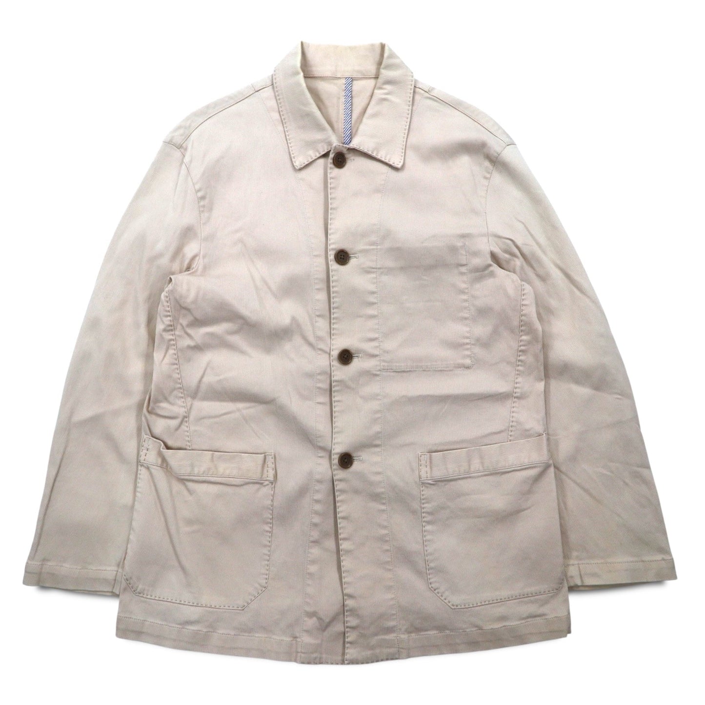 CHAPS RALPH LAUREN 90年代 コットン ツイル カバーオール M ベージュ ストレッチ