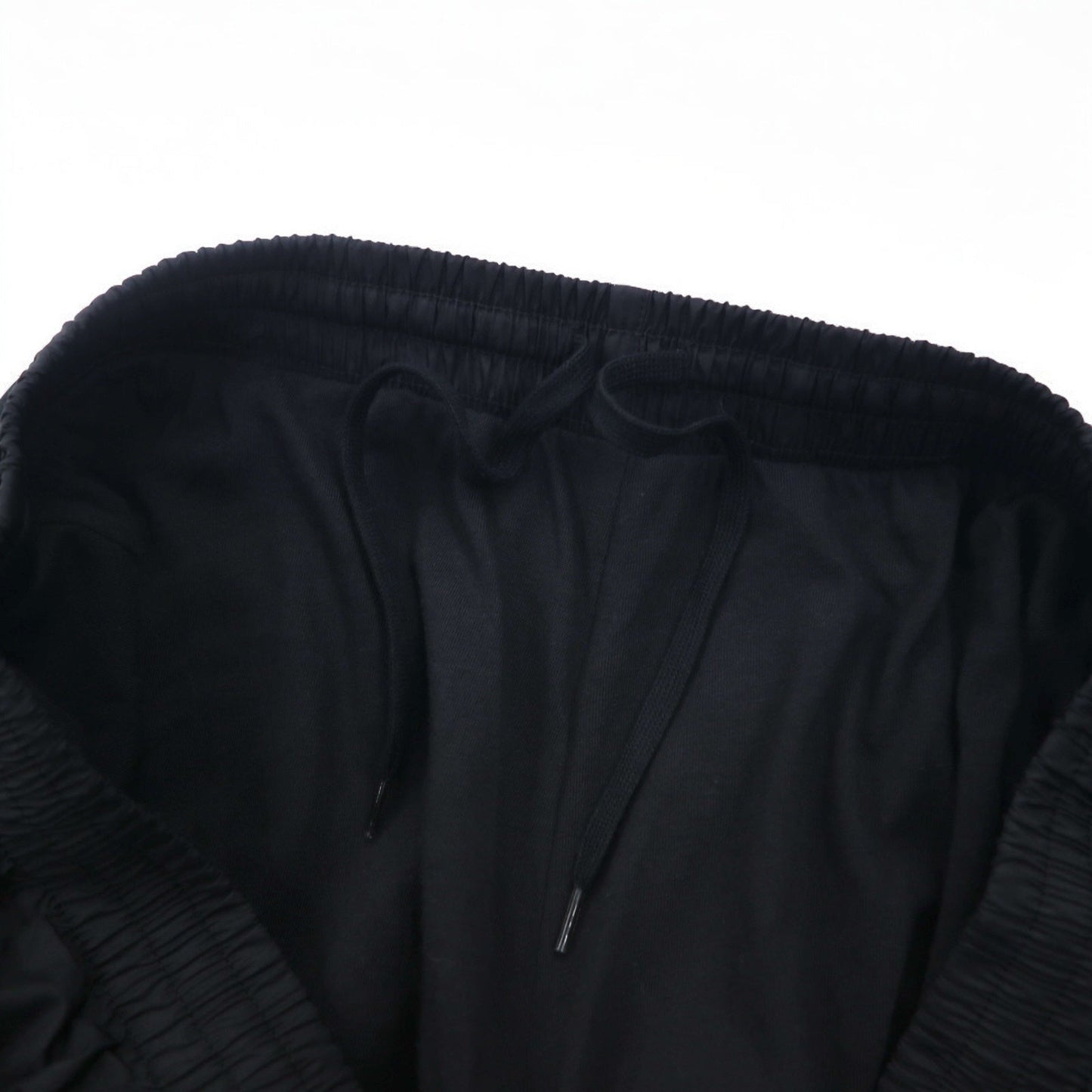 adidas 00年代 3ストライプ ナイロン トラックパンツ ジャージ 4XL ブラック