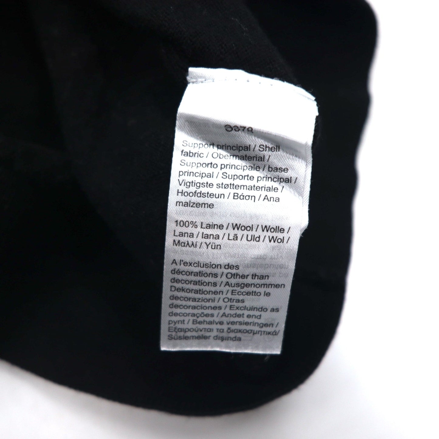 LACOSTE メリノウール タートルネック セーター XL ブラック 羊毛 ワンポイントロゴ REGULAR FIT AH1959-00