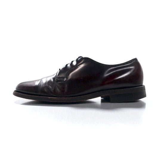 THE FLORSHEIM SHOE 80年代 プレーントゥ ダービー ドレスシューズ 29cm ボルドー レザー 30834