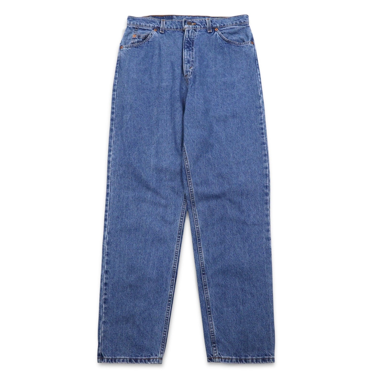 Levi's 90年代 USA製 オレンジタブ ルーズフィット テーパード デニムパンツ L インディゴ ブルー LOOSE FIT STRAIGHT LEG 15961 0766