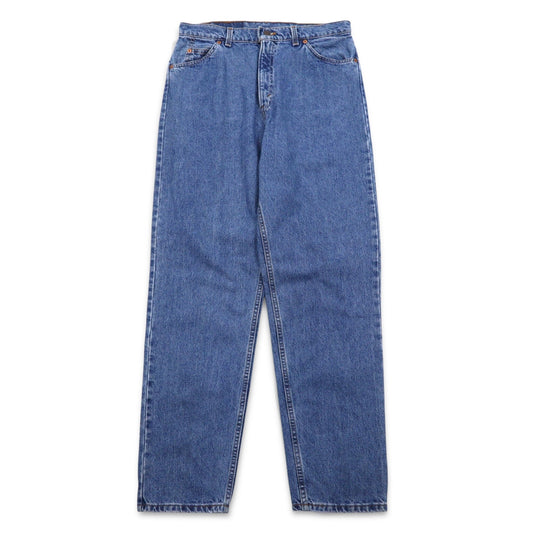 Levi's 90年代 USA製 オレンジタブ ルーズフィット テーパード デニムパンツ L インディゴ ブルー LOOSE FIT STRAIGHT LEG 15961 0766