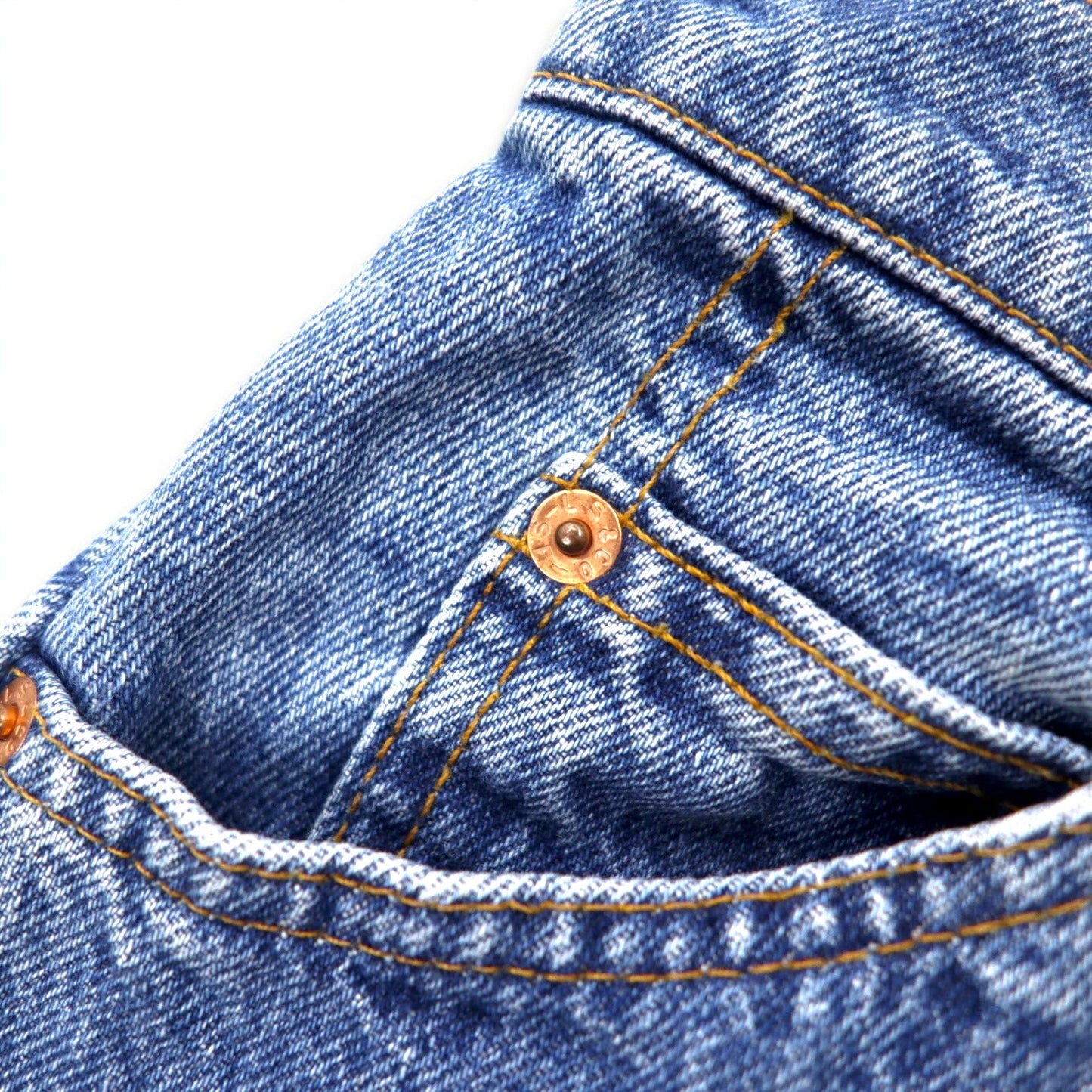 Levi's 90年代 USA製 オレンジタブ ルーズフィット テーパード デニムパンツ L インディゴ ブルー LOOSE FIT STRAIGHT LEG 15961 0766