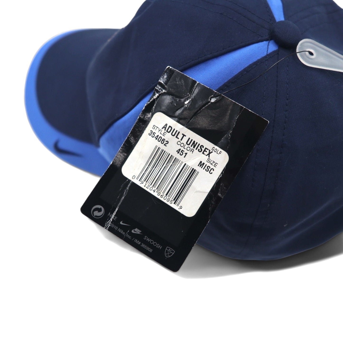 NIKE GOLF ドライフィット ベースボールキャップ ONE ネイビー ポリエステル 206th MI BN 未使用品