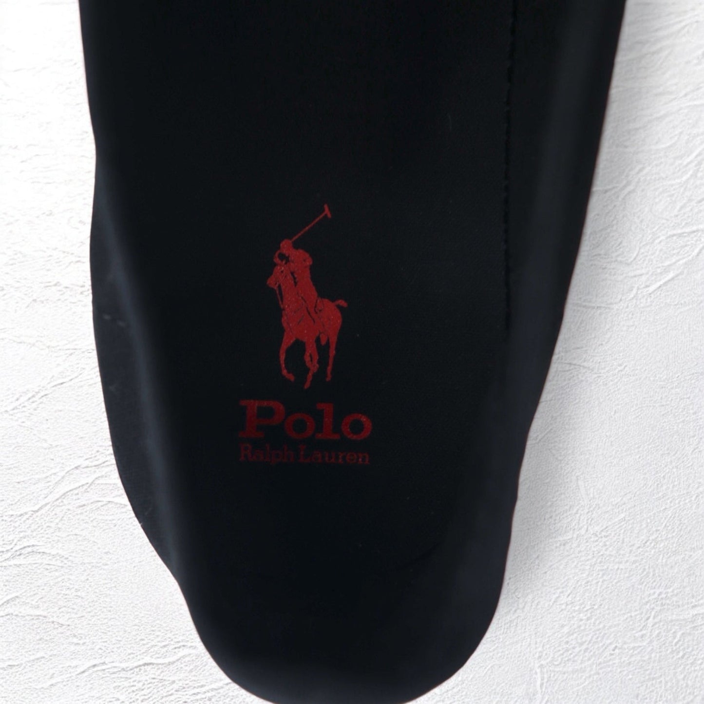 POLO RALPH LAUREN エッセンス Essence 100 キャンバス スニーカー 26.5cm ブラック キャップトゥ スモールポニー刺繍 未使用品