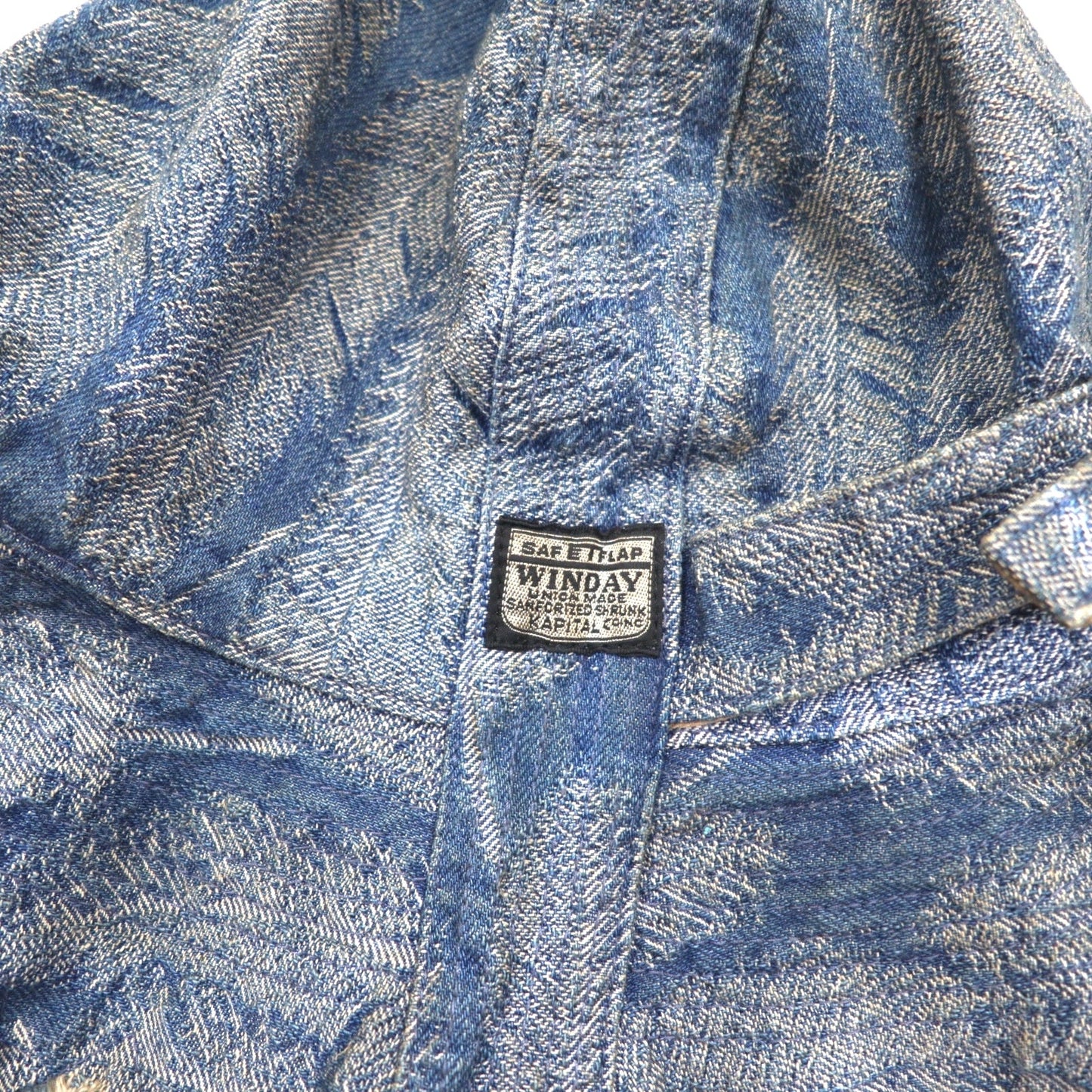 KAPITAL デニム ハット 12oz マグパイデニム ラジオチューリップ HAT K2403XH801 WINDAY