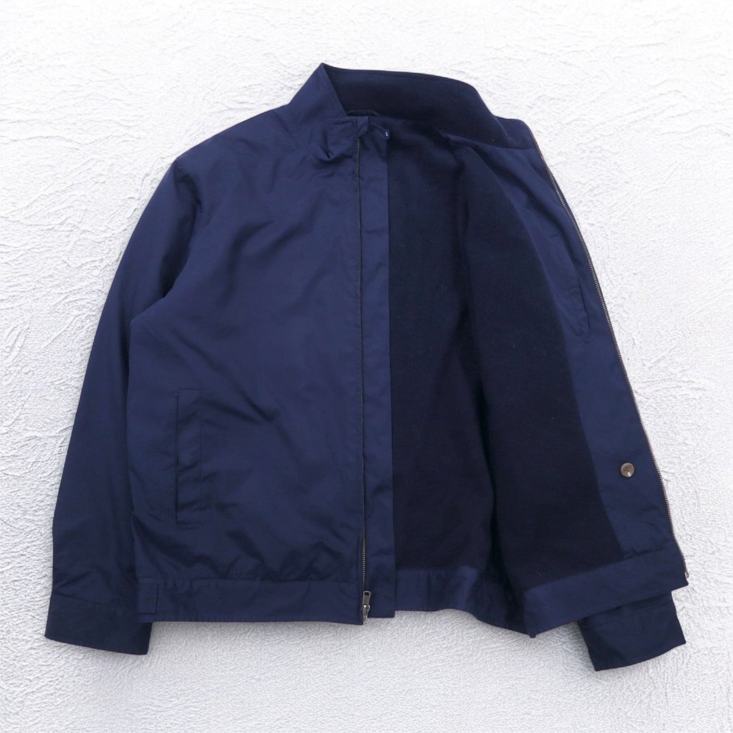 Polo by Ralph Lauren 90年代 スウィングトップ ハリントンジャケット XL ネイビー スモールポニー刺繍