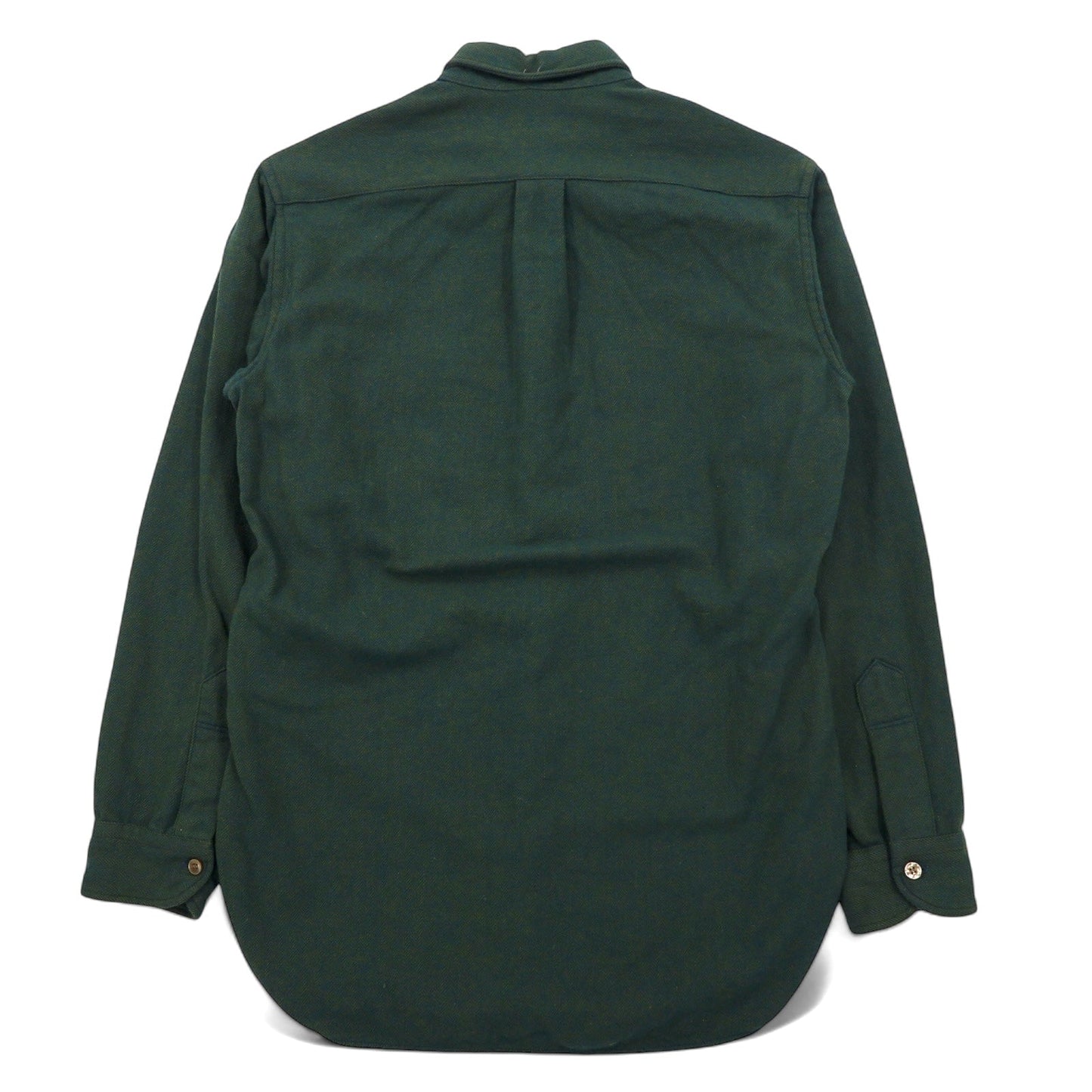 PENDLETON 60年代 フランネルシャツ ボタンダウンシャツ M カーキ ウール ヘリンボーン