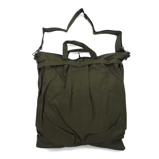 US ARMY 米軍 ヘルメットバッグ 2WAY ショルダーバッグ カーキ ミリタリー 8415-07-811-3880 YMCL KY 未使用品