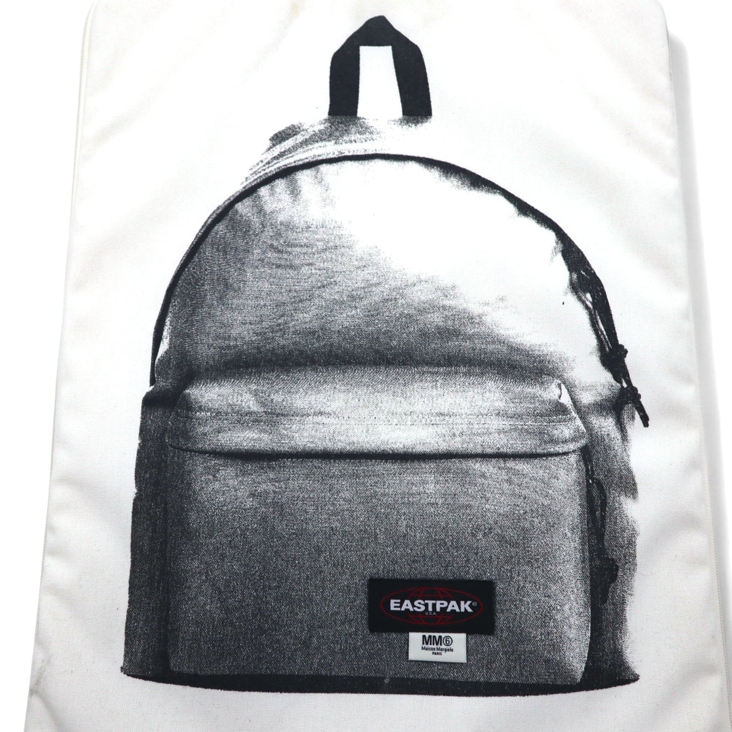 MM6 ポスターバッグ トロンプルイユ 限定モデル MAISON MARGIELA EASTPAK バックパック リュック ホワイト