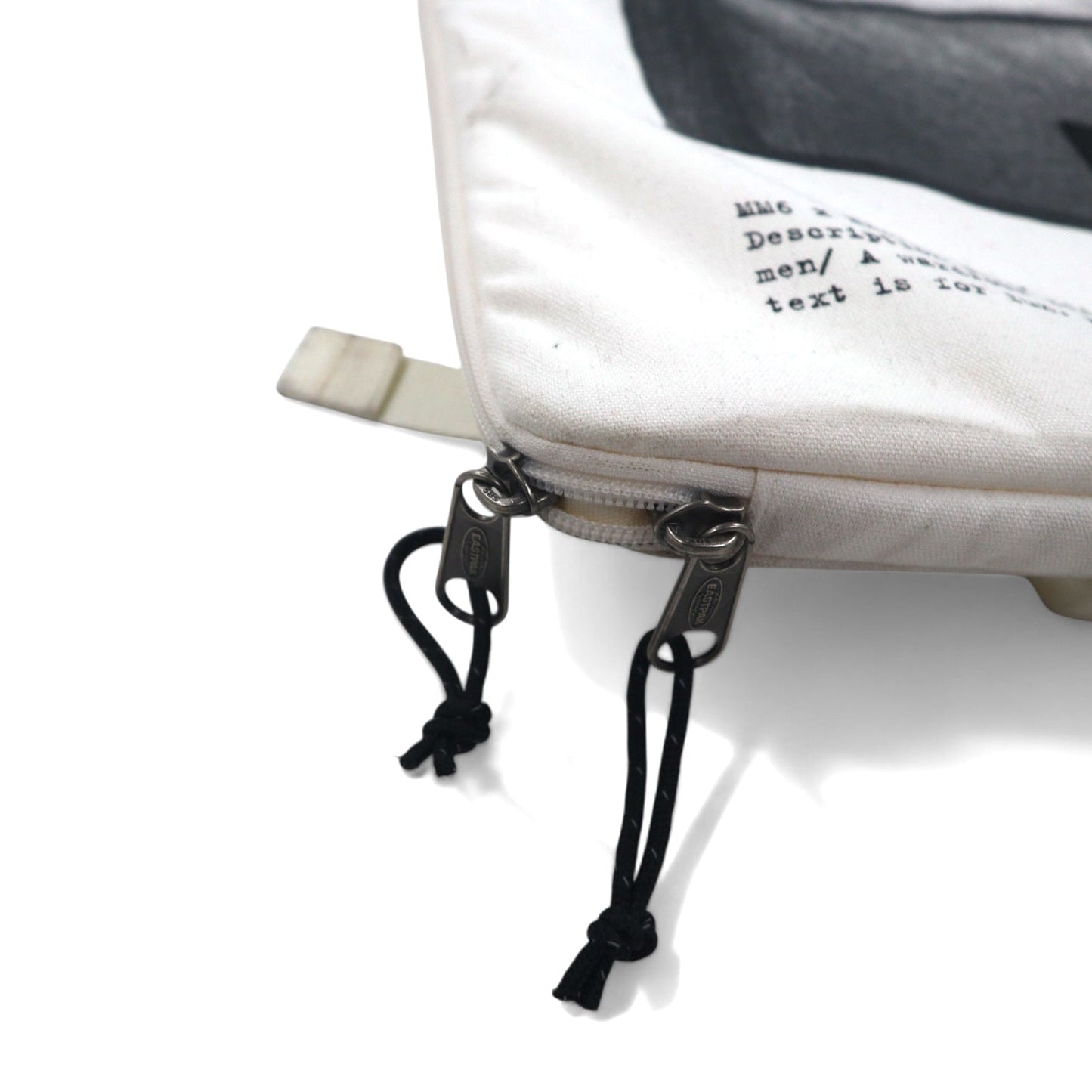 MM6 ポスターバッグ トロンプルイユ 限定モデル MAISON MARGIELA EASTPAK バックパック リュック ホワイト