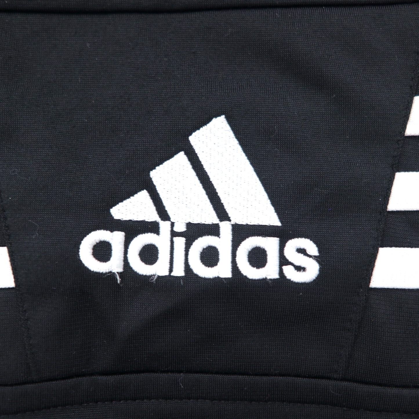 adidas 3ストライプ トラックジャケット ジャージ XL ブラック ポリエステル