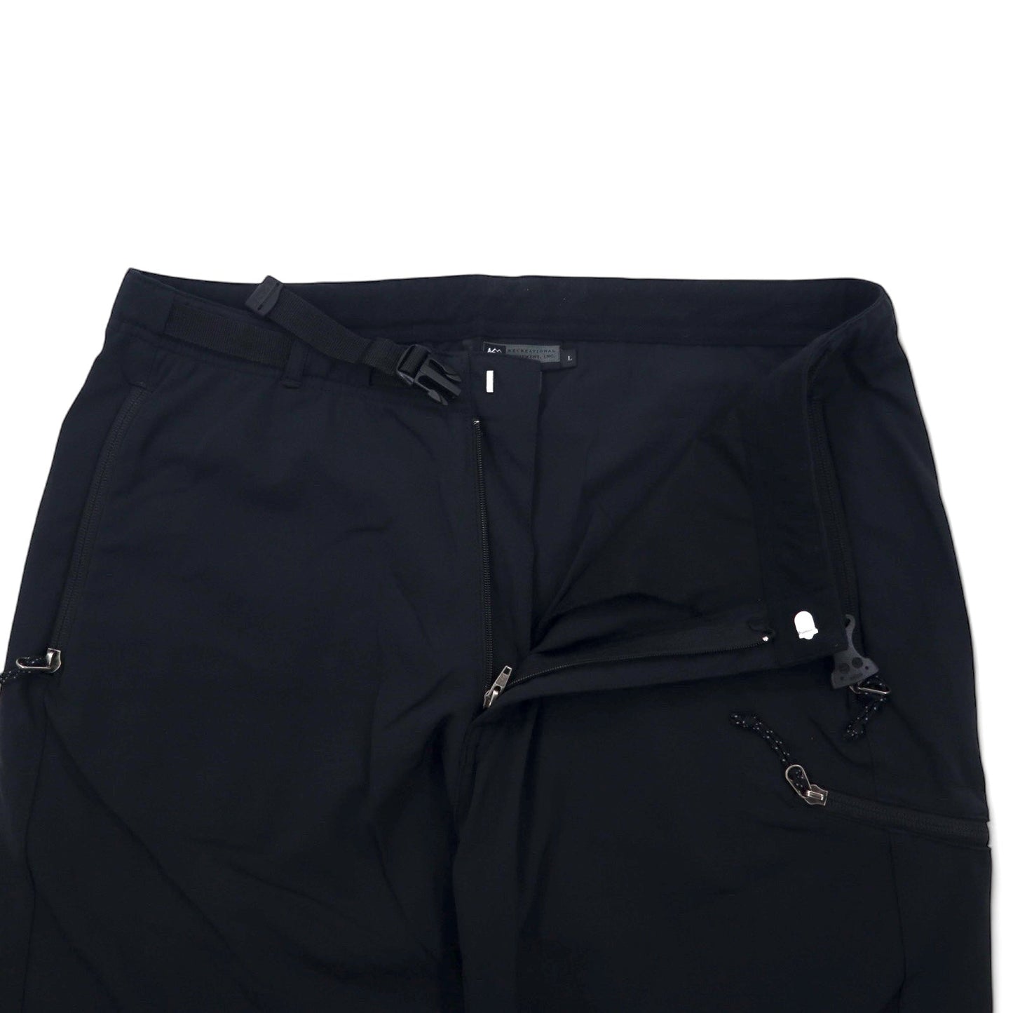 REI アウトドア クライミングパンツ L ブラック ナイロン ストレッチ 691865