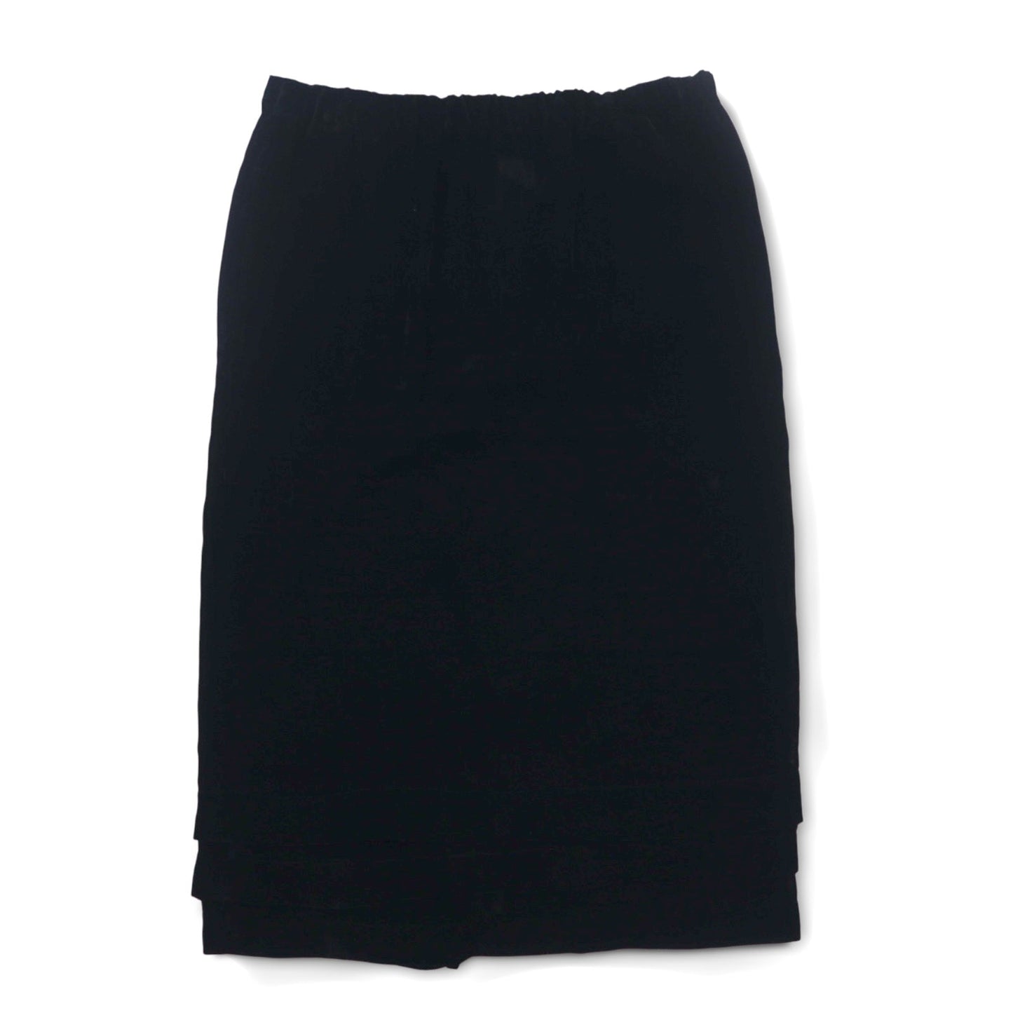 tricot COMME des GARCONS 90年代 ベルベット ベロアスカート FREE ブラック TS-040169 日本製