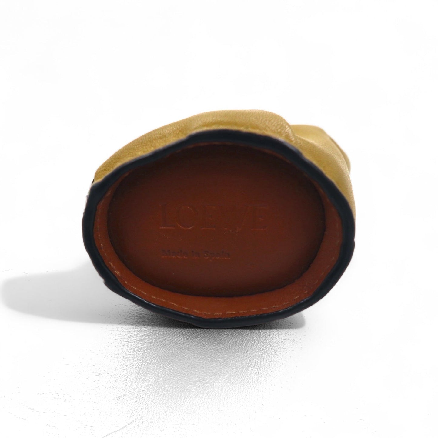 LOEWE フロッグ FROG カエル コインケース チャーム キーホルダー レザー CHARM IN CALFSKIN AND SNAKESKIN OCHRE