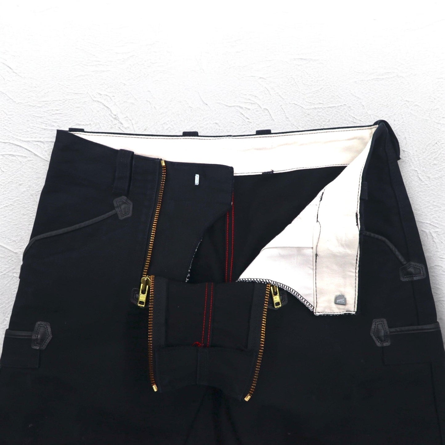 Vintage 80s German Made Logger Pants FHB HUBERT ドイツ製 80年代 ロガーパンツ L ブラック モールスキン