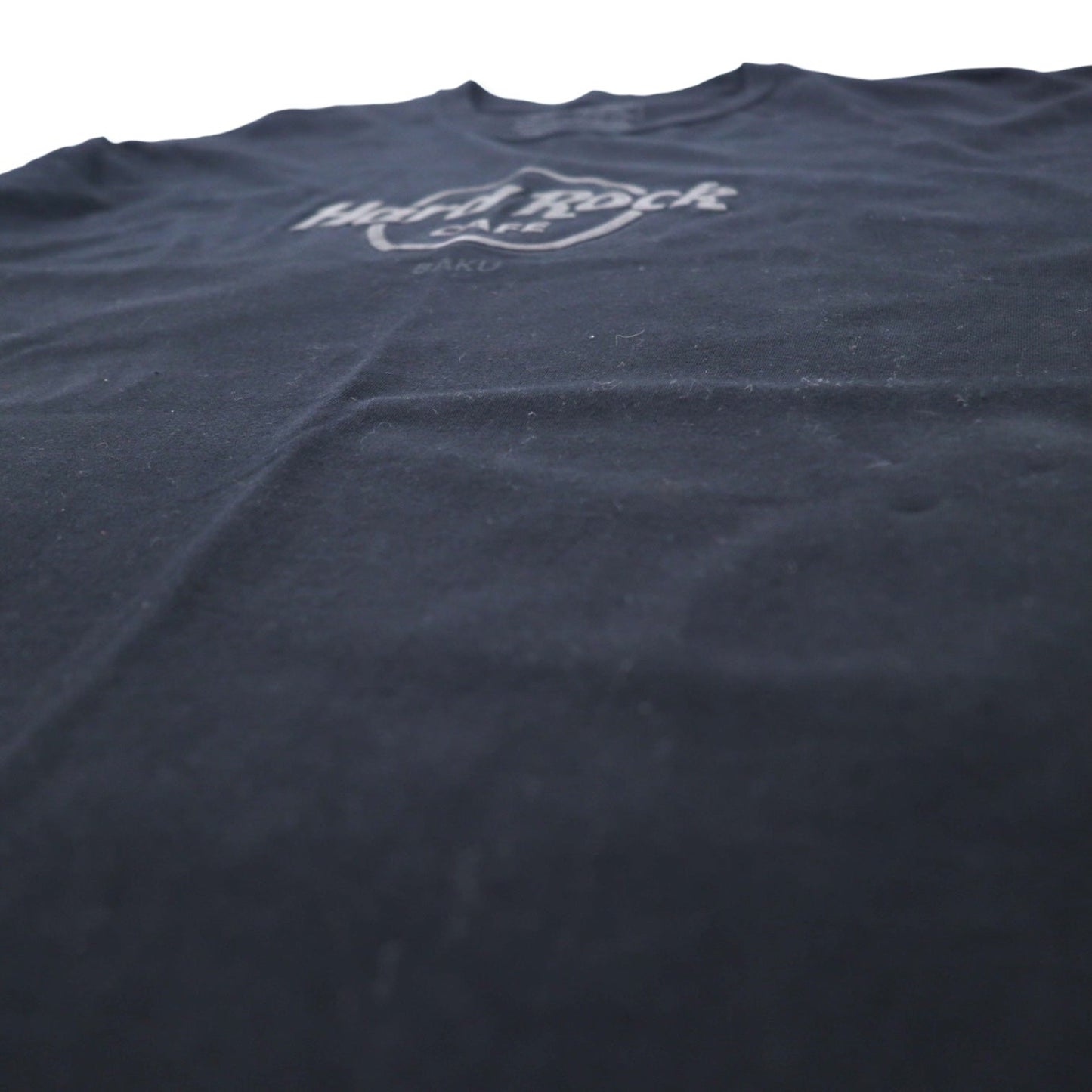 Hard Rock CAFE ロゴプリント Tシャツ XXL ブラック コットン BAKU ビッグサイズ