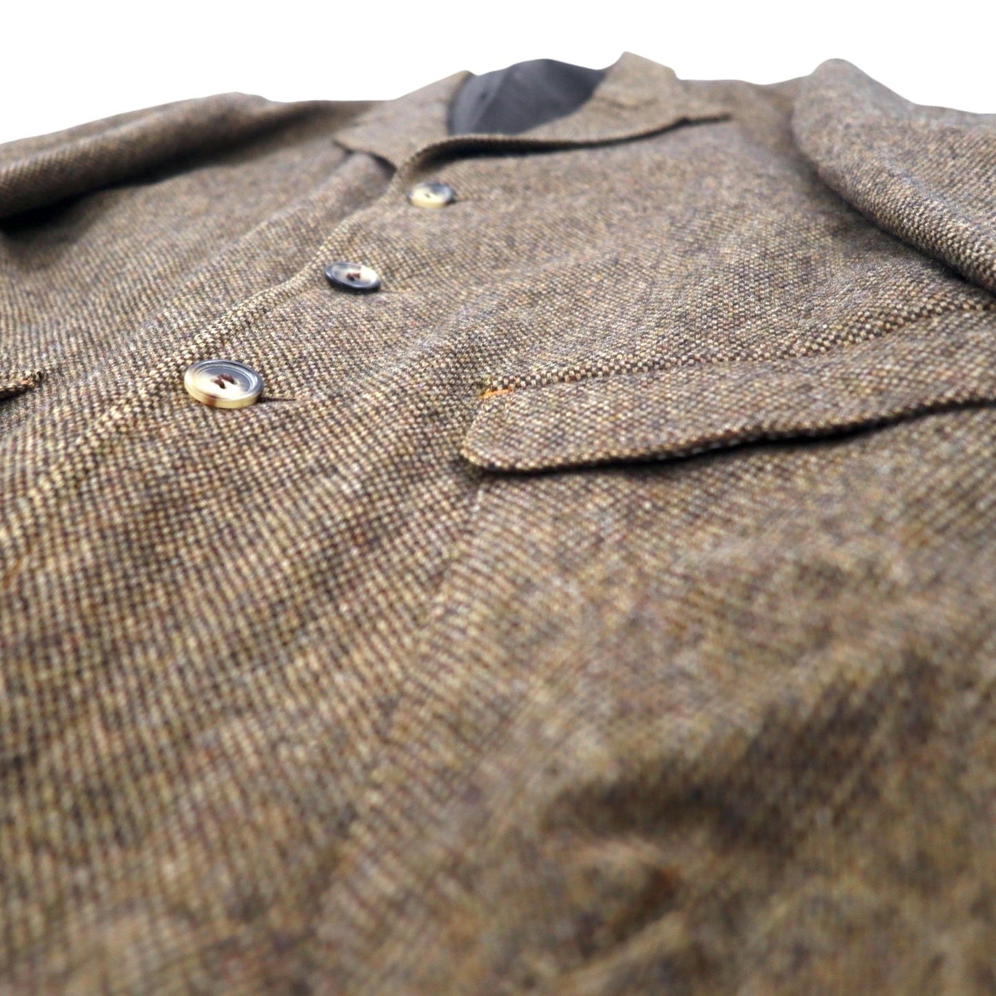 Paul Smith ツイード 3B テーラードジャケット M ブラウン ウール 日本製