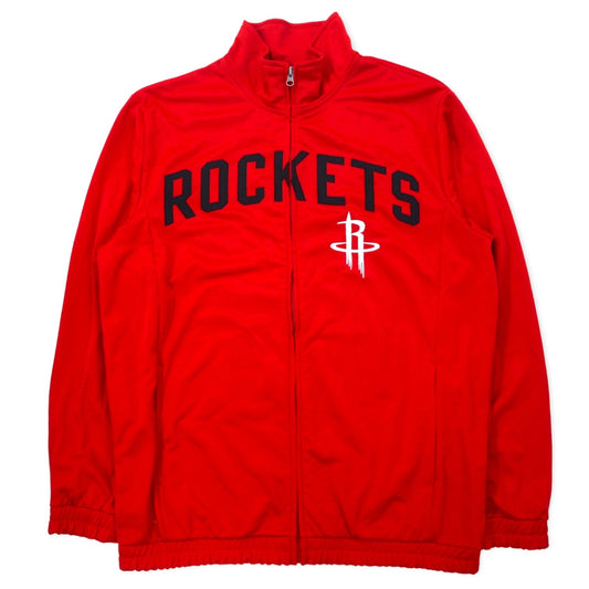NBA トラックジャケット ジャージ L レッド ポリエステル ROCKETS