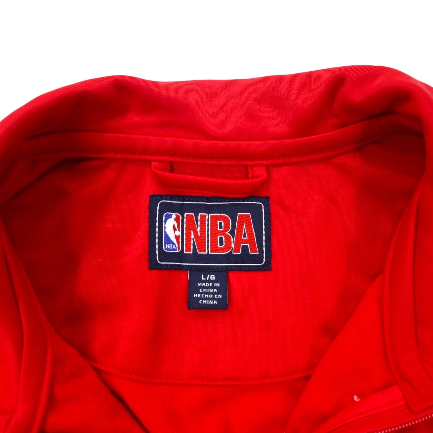 NBA トラックジャケット ジャージ L レッド ポリエステル ROCKETS